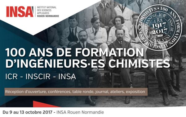 100 ans de l'Institut de Chimie à Rouen
