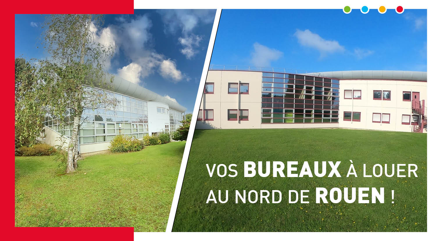 [IMMO] Louez vos bureaux au nord de Rouen !