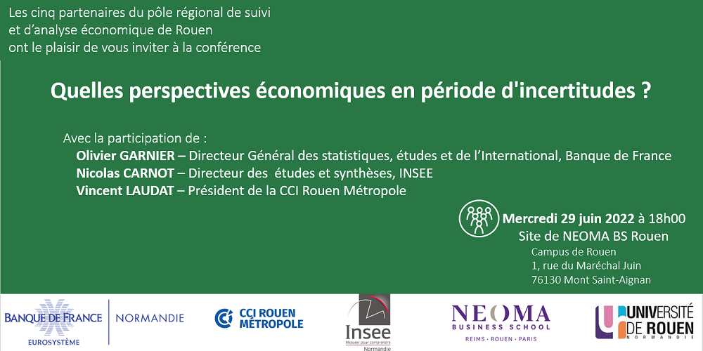 Conférence "Quelle perspectives économiques en période d'incertitudes ?"