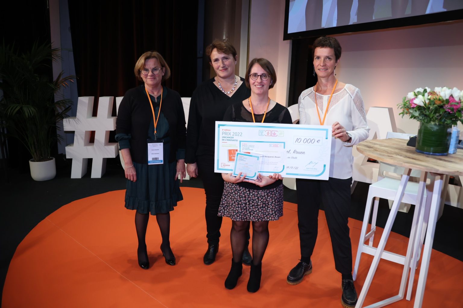 A Rouen le centre Becquerel reçoit le 1er prix national de l’innovation