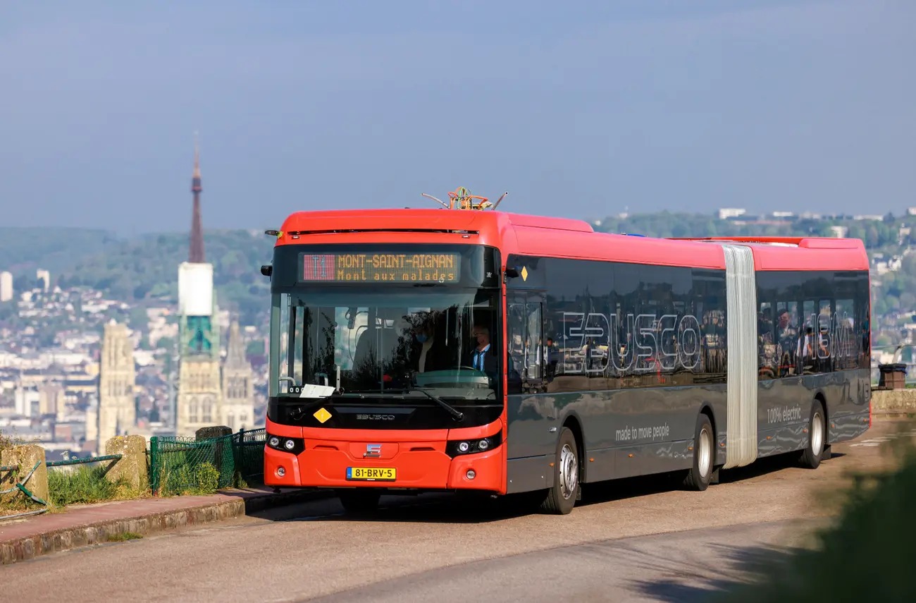 Ebusco va s’implanter sur le territoire de Rouen