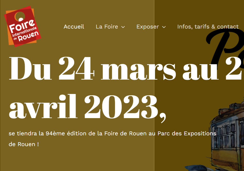 Rouen accueille la Foire internationale du 24 mars au 2 avril 2023