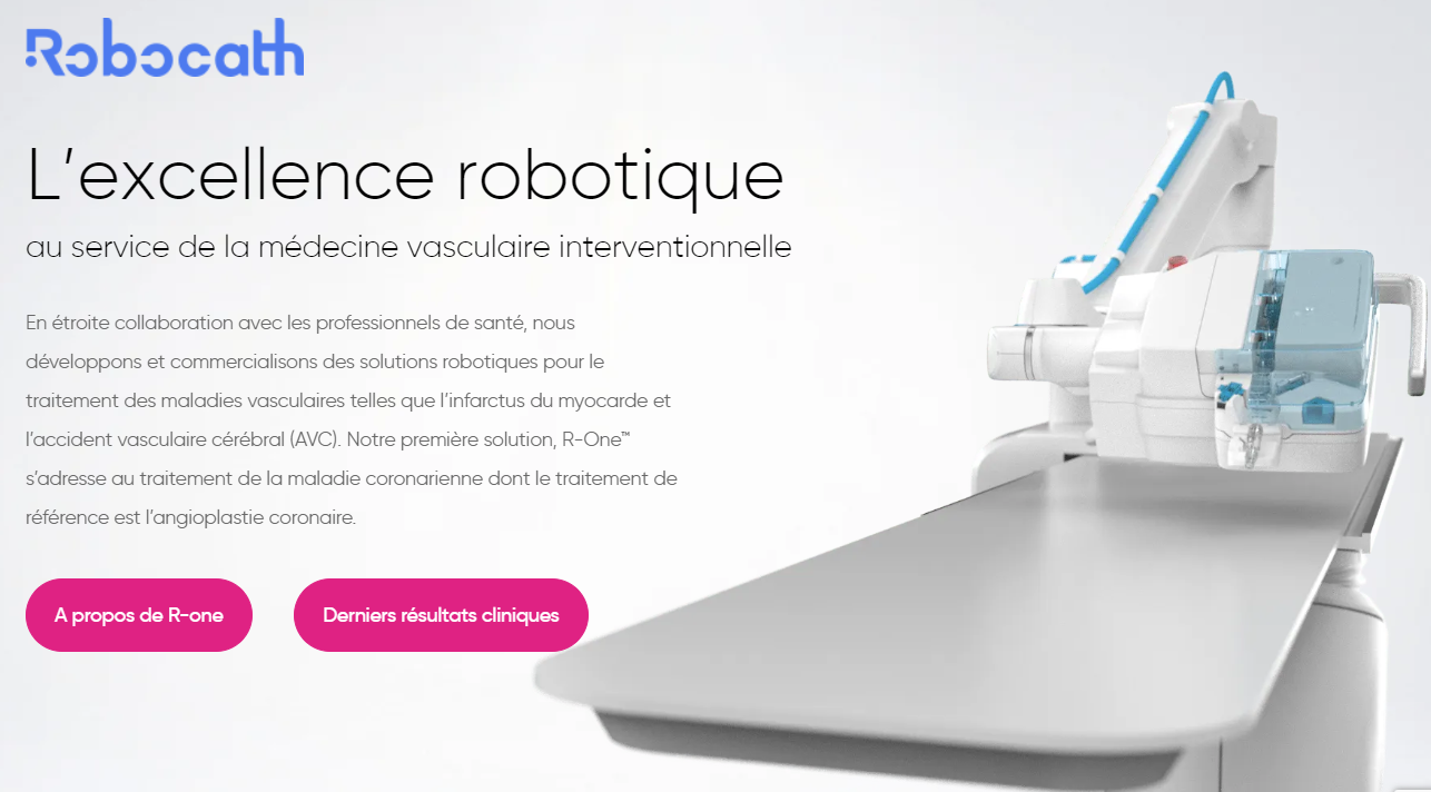 La start-up Robocath, basée à Rouen, accélère avec son robot de cardiologie