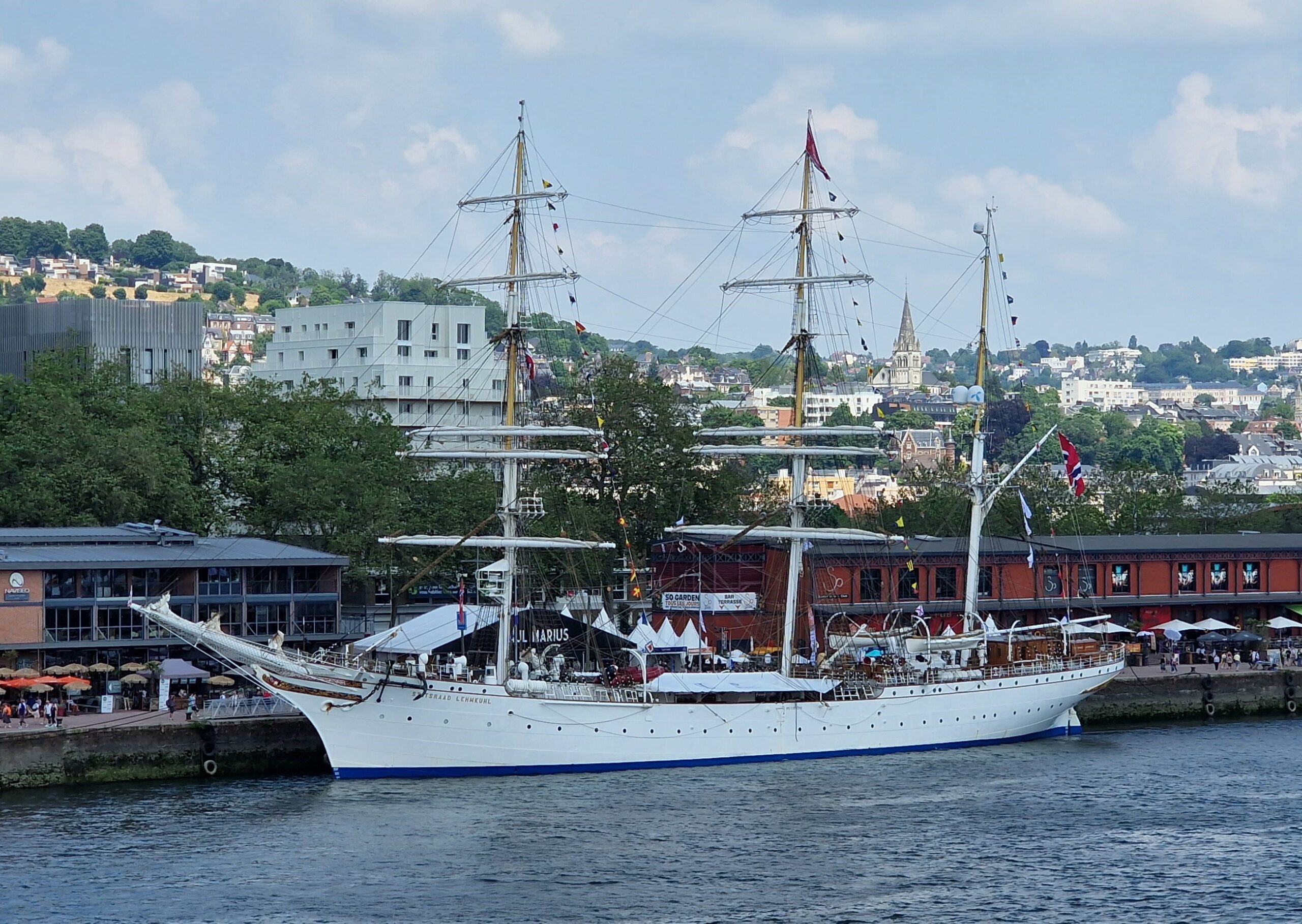 Avec le Statsraad Lehmkuhl, « l’ambassadeur » des océans à Rouen