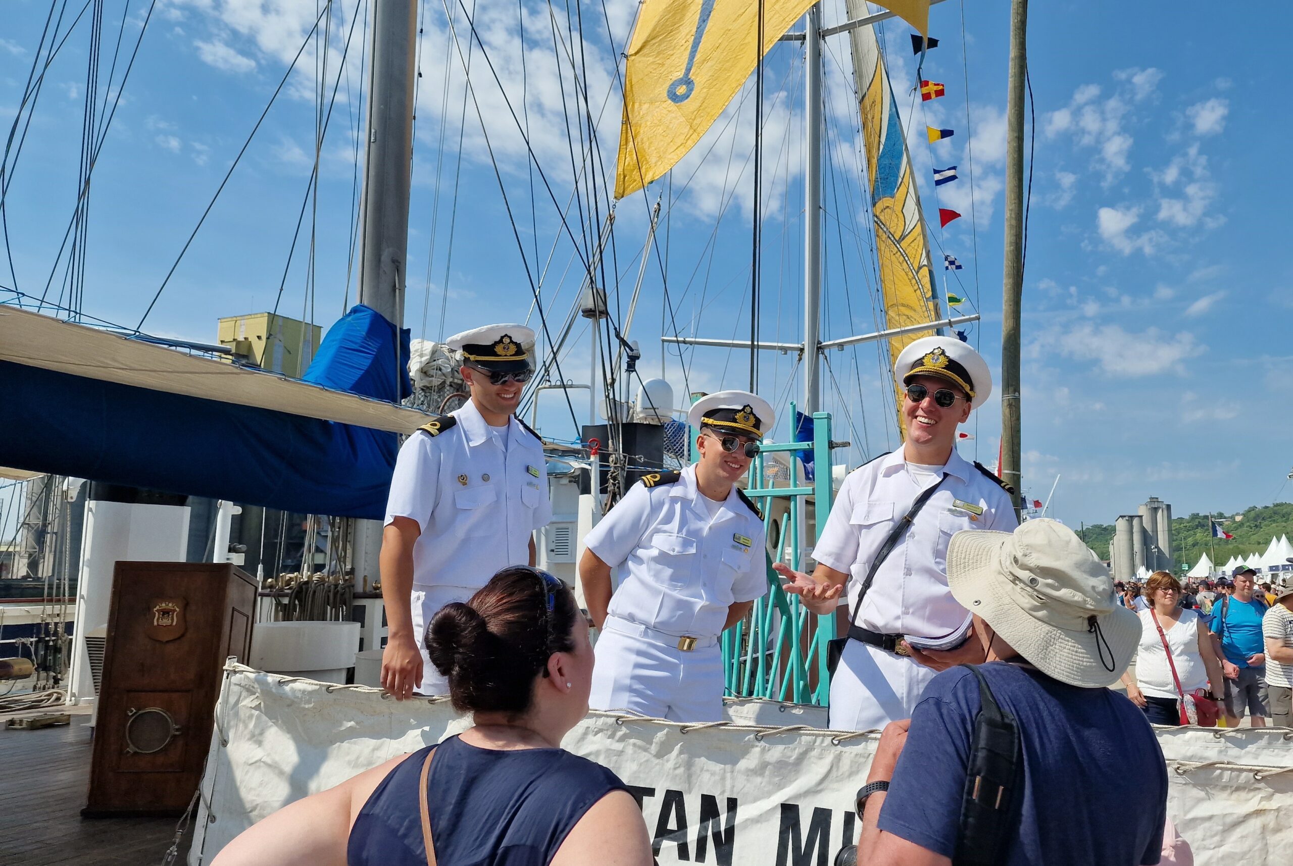 A la découverte de la goélette Capitán Miranda à l’Armada de Rouen