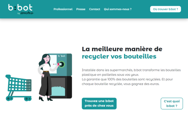 b:bot, la start-up française qui allie l'Intelligence Artificielle et la robotique pour faire du recyclage une partie intégrante de notre quotidien, réalise une levée de plus de 20 millions d'euros.