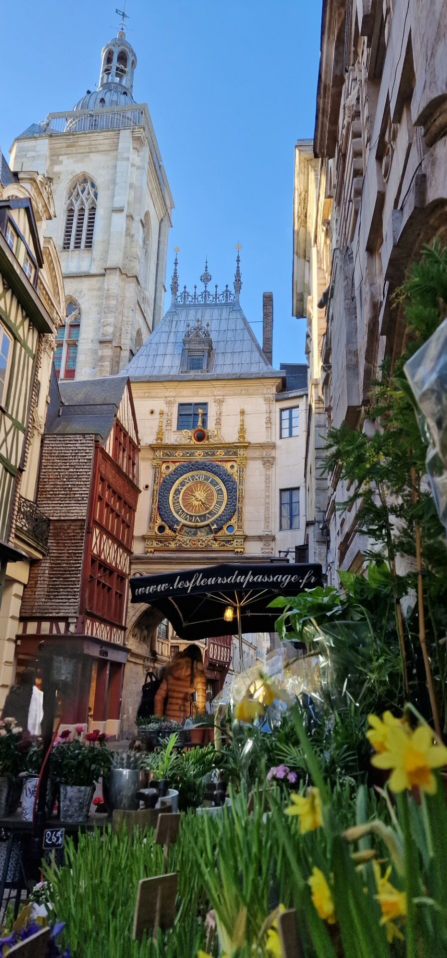 Le Gros Horloge à Rouen ©RNI