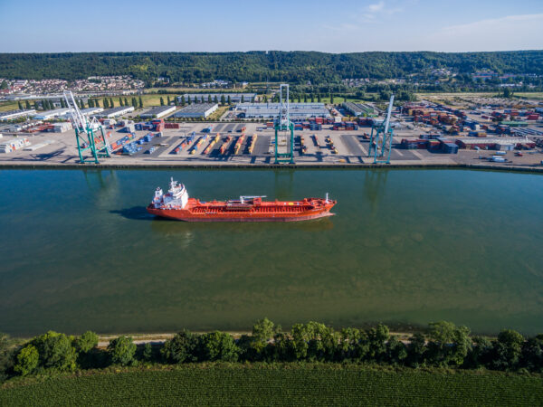 HAROPA : 1er port maritime et fluvial © Martin Flaux