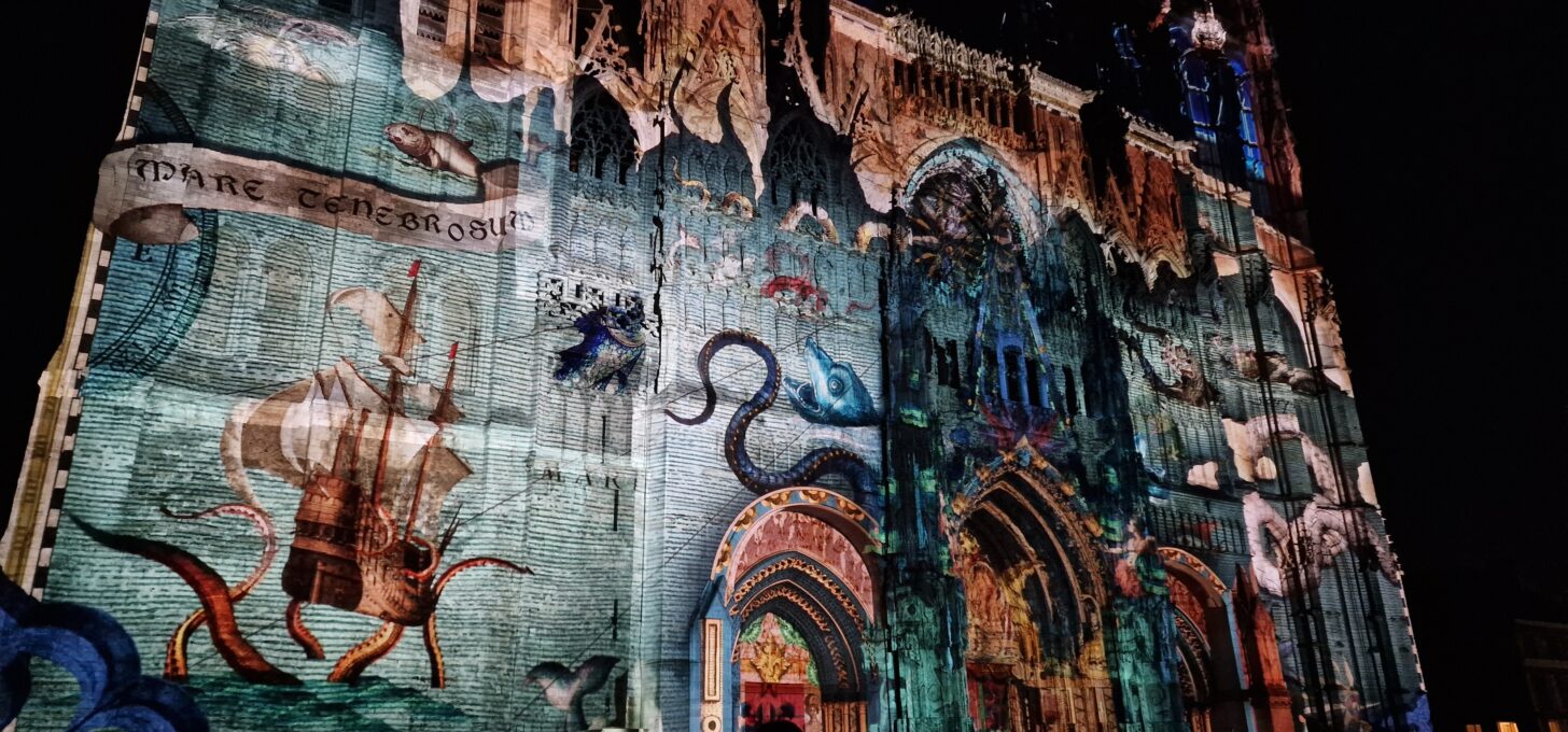Cathédrale de lumière à Rouen, c’est jusqu’à fin septembre