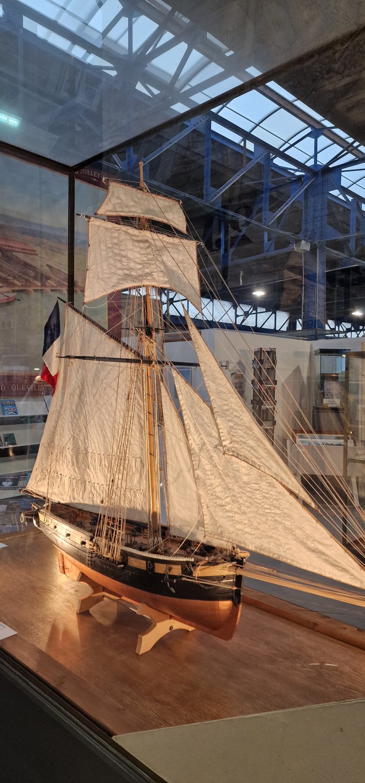De nombreuses maquettes sont présentes au Musée maritime, fluvial et portuaire à Rouen ©RNI
