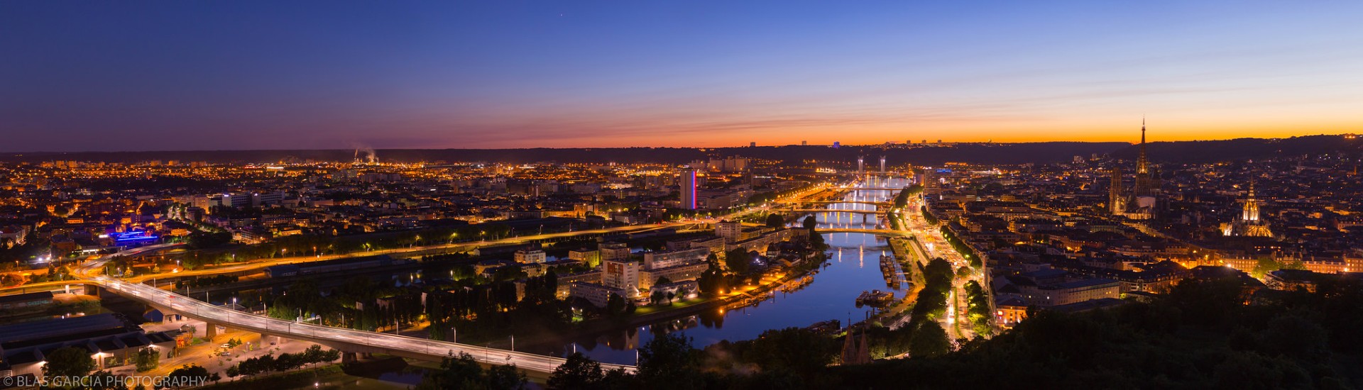 Vue générale de Rouen - Crédit-Blas-Garcia-Castellano