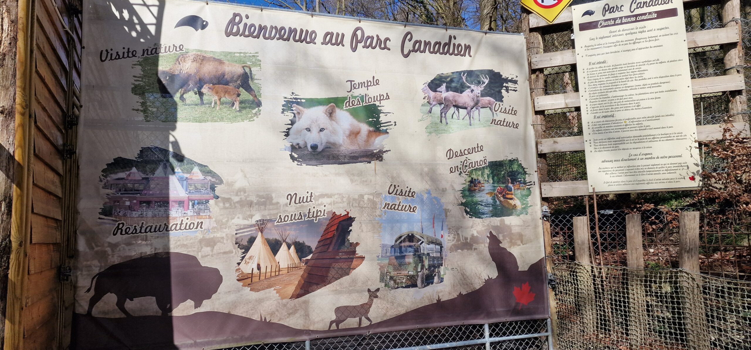 Le Parc Canadien près de Rouen ©RNI