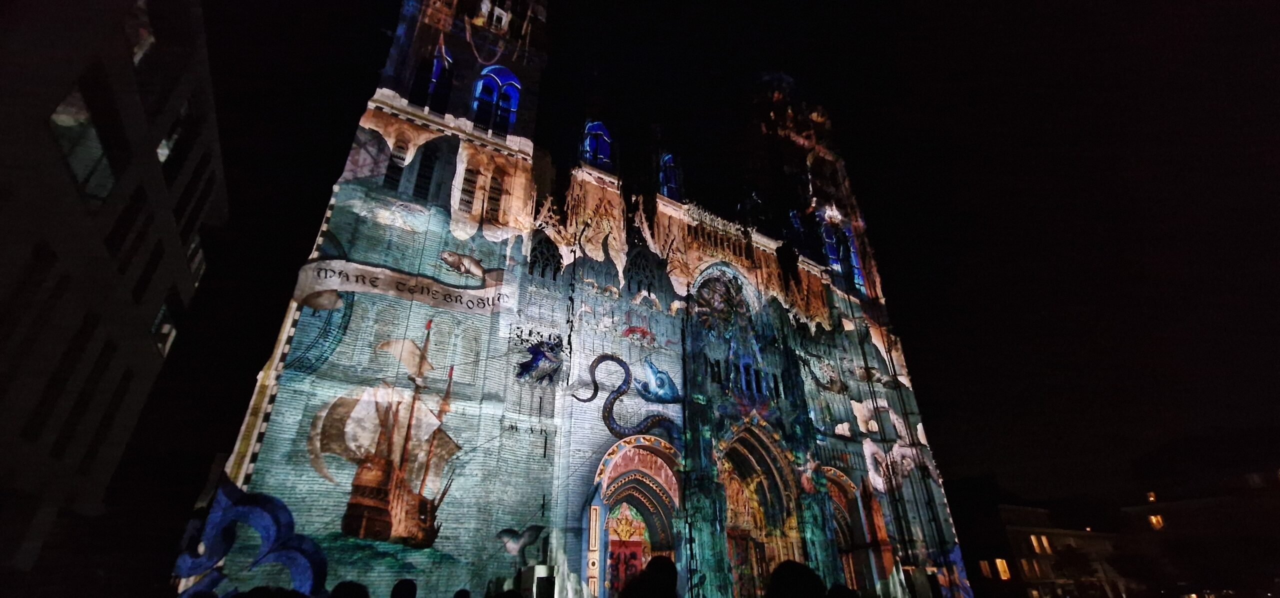 Spectacle Cathédrale de Lumière à Rouen ©RNI 2023