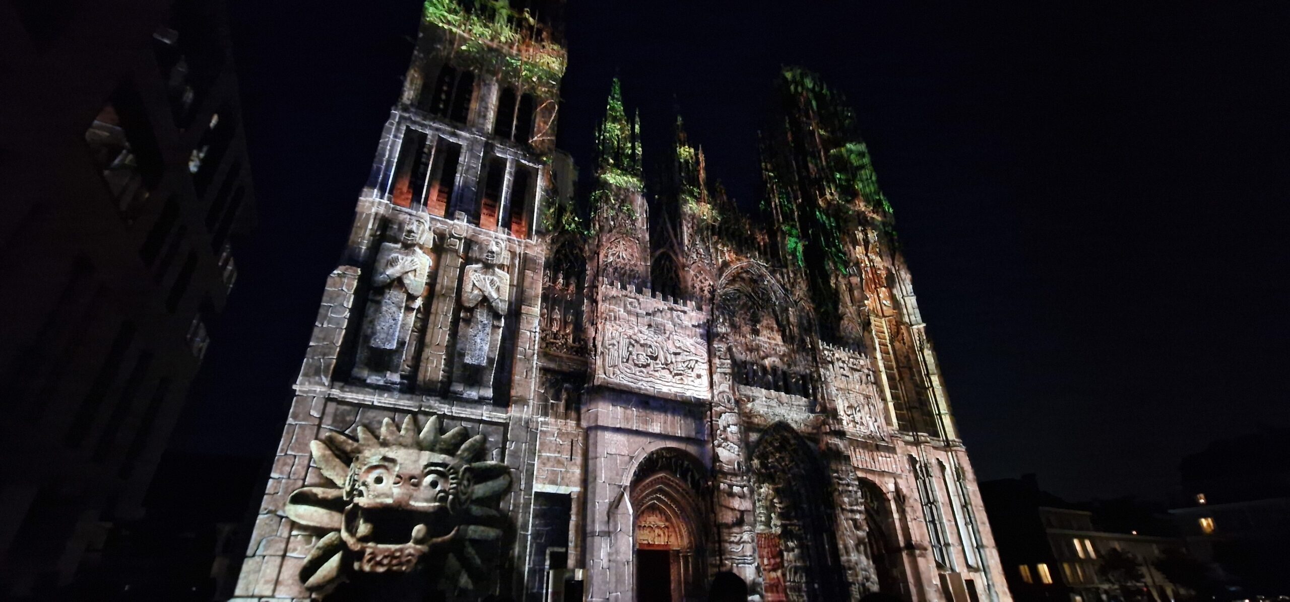Spectacle Cathédrale de Lumière à Rouen ©RNI 2023