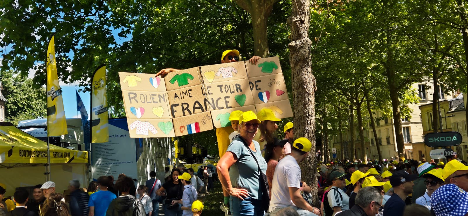Rouen aime le Tour de France ! ©RNI