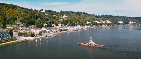 Extrait de la vidéo "Rouen Normandie, Métropole fluviale et Seine culturelle"