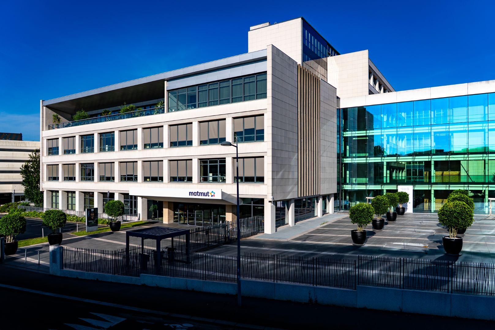 Le siège social du groupe  MATMUT basé à Rouen ©Crédit photo : MATMUT