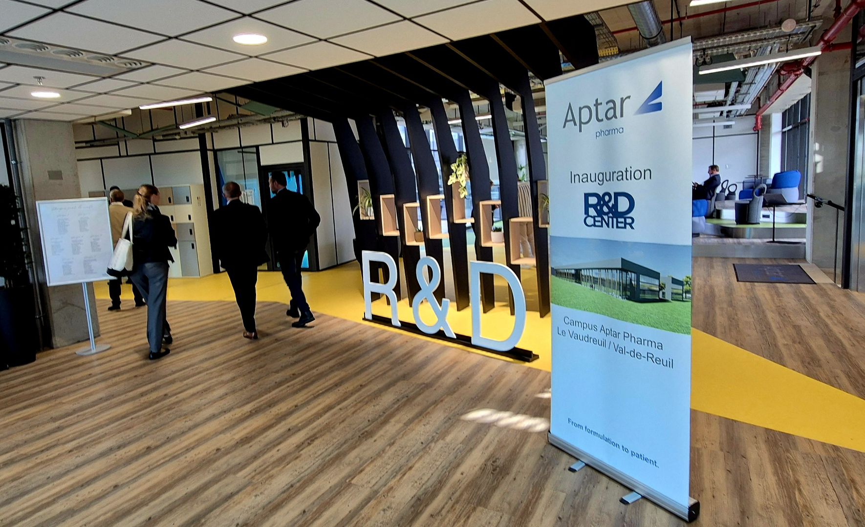 Inauguration du nouveau R&D Center d’Aptar Pharma : un cap technologique et environnemental le 22 septembre 2025 ©RNI