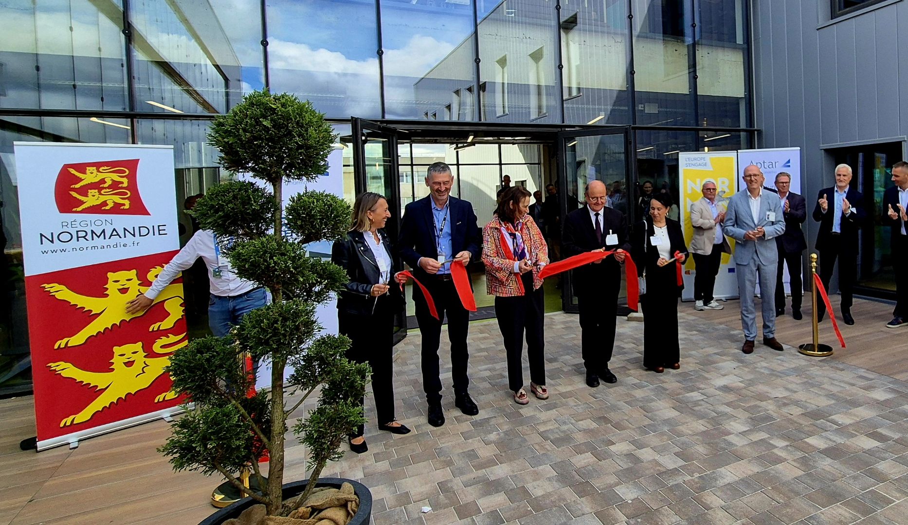 Inauguration du nouveau R&D Center d’Aptar Pharma : un cap technologique et environnemental le 22 septembre 2025 ©RNI