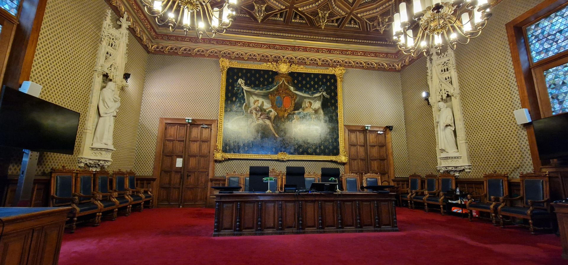 Le palais de justice de Rouen, ancien parlement de Normandie. ©RNI