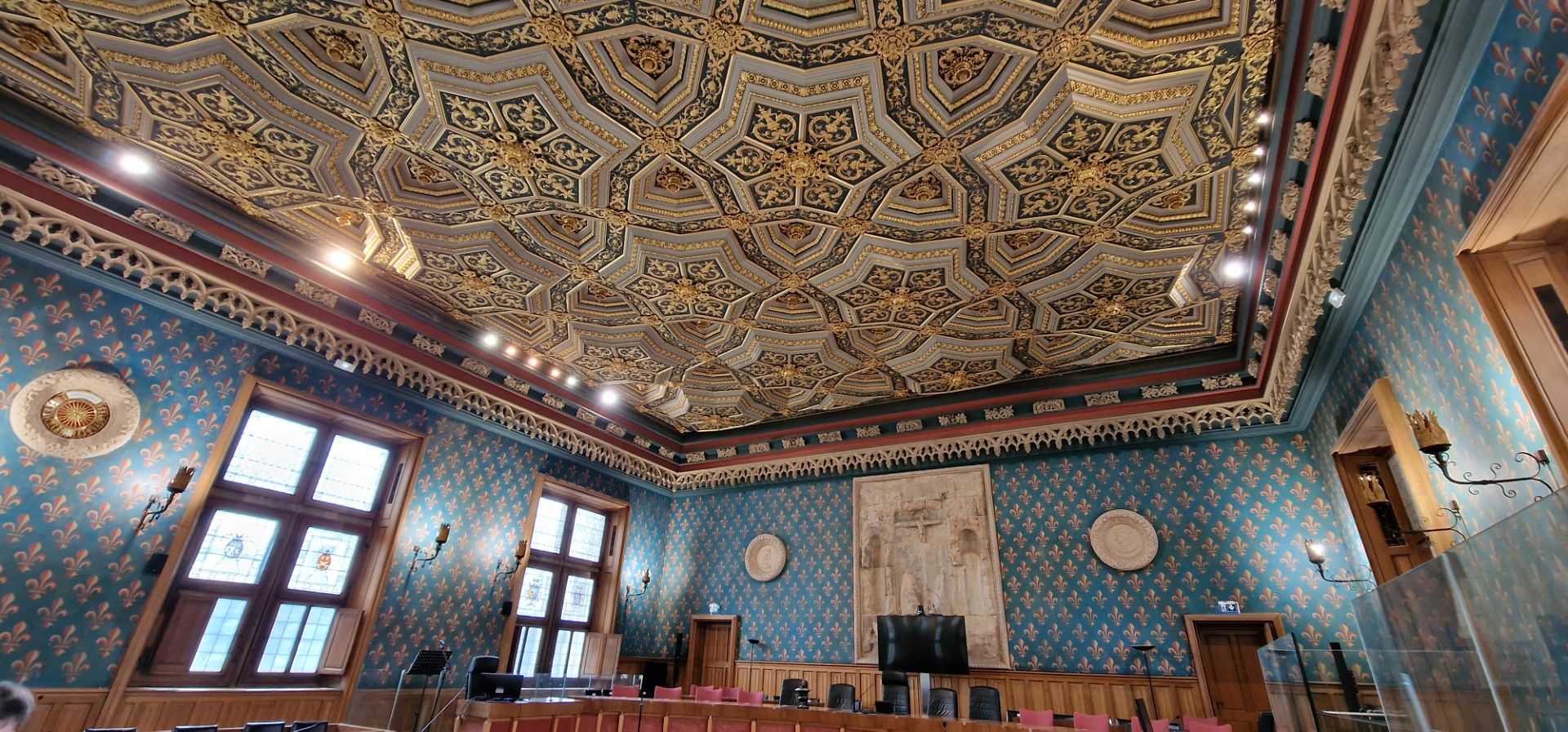 La Grand’chambre du palais de justice de Rouen, ancien parlement de Normandie. ©RNI