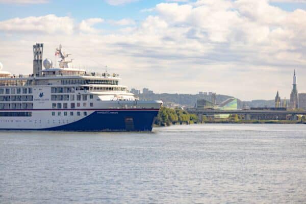Rouen, 1er port de France, accueille également les croisiéristes ©Blas Garcia Castellano