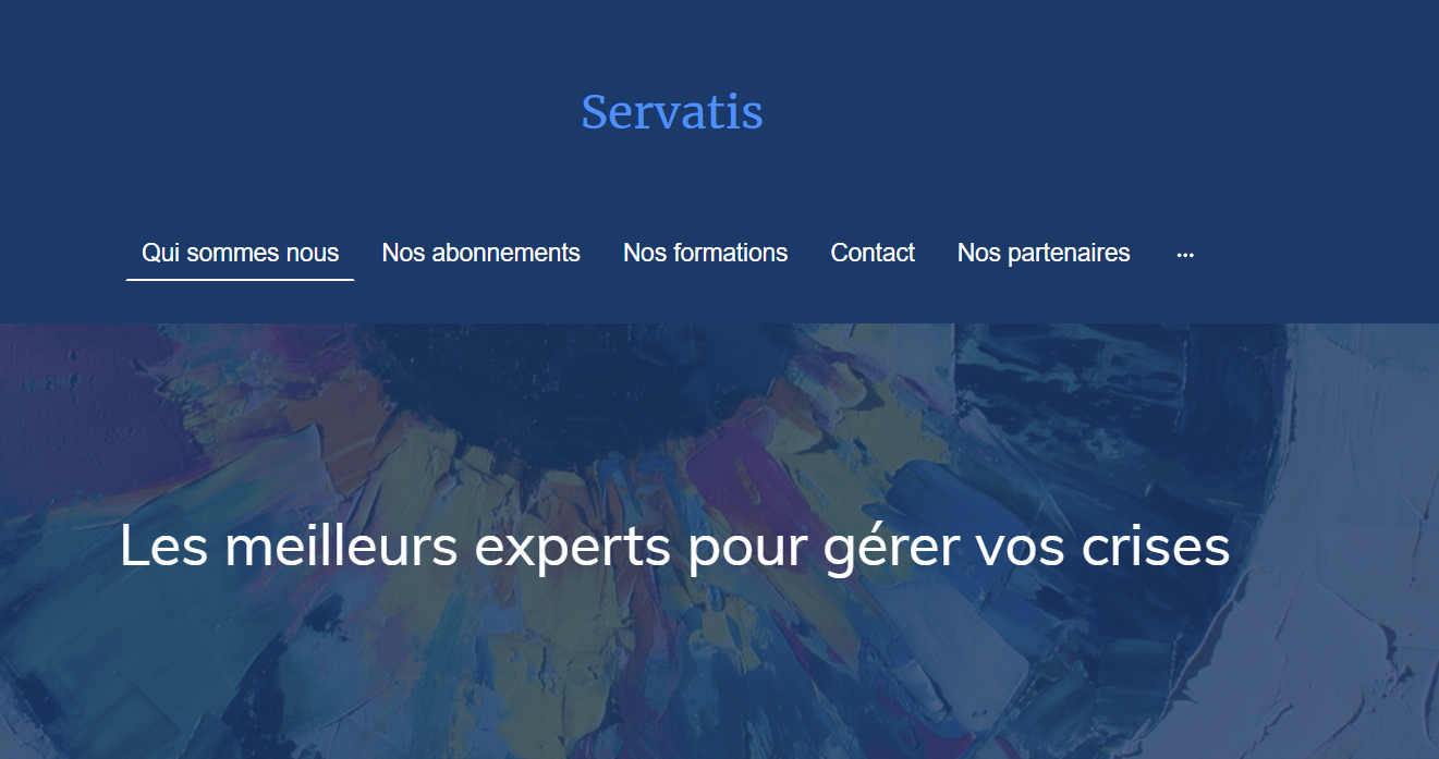 Site internet : https://www.servatis.fr/