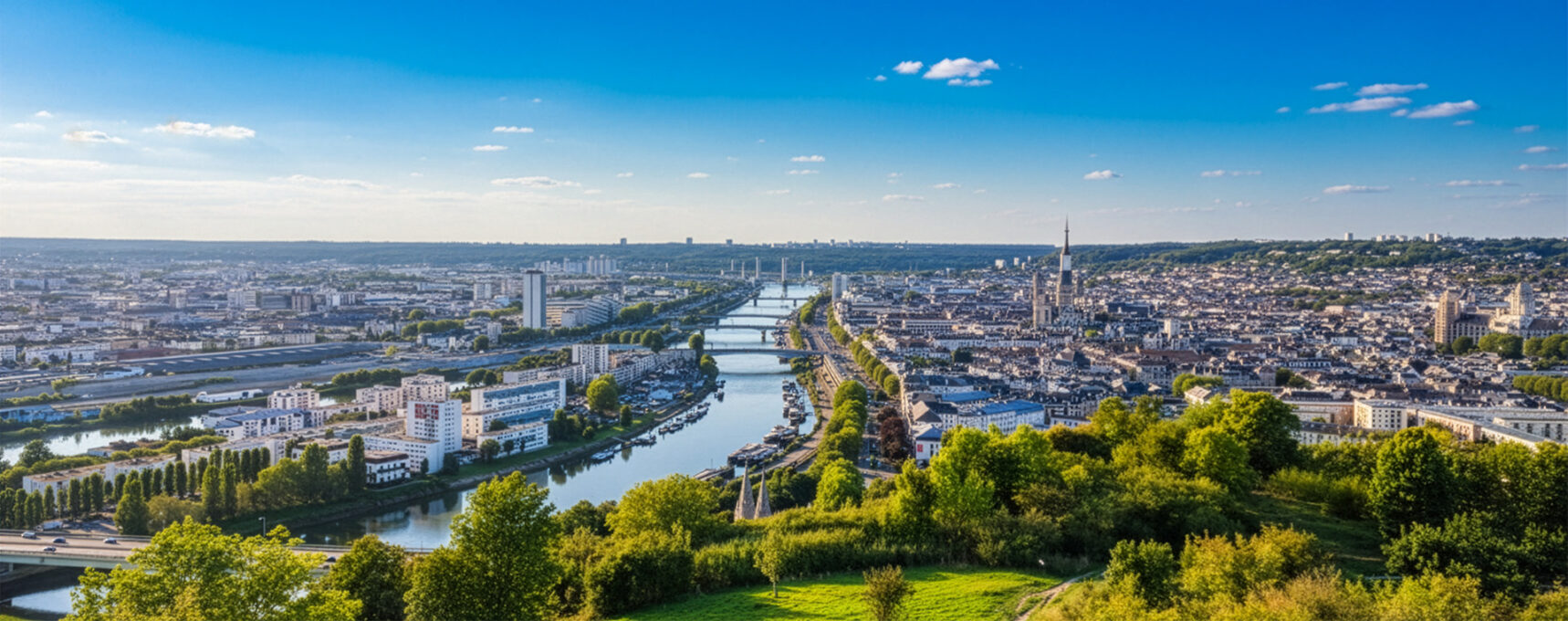 Rouen, un territoire accessible, attractif et flexible pour installer votre entreprise