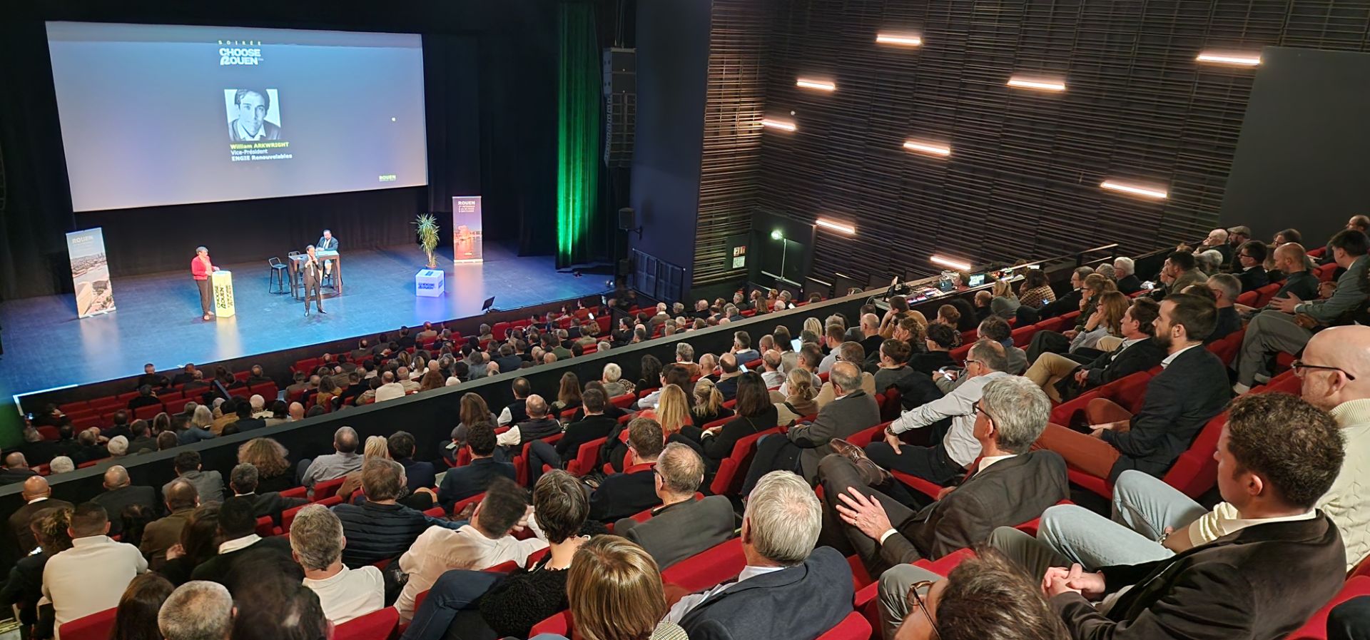 Soirée Choose Rouen 2025 au théâtre de l'Arsenal à Val-de-Reuil ©RNI