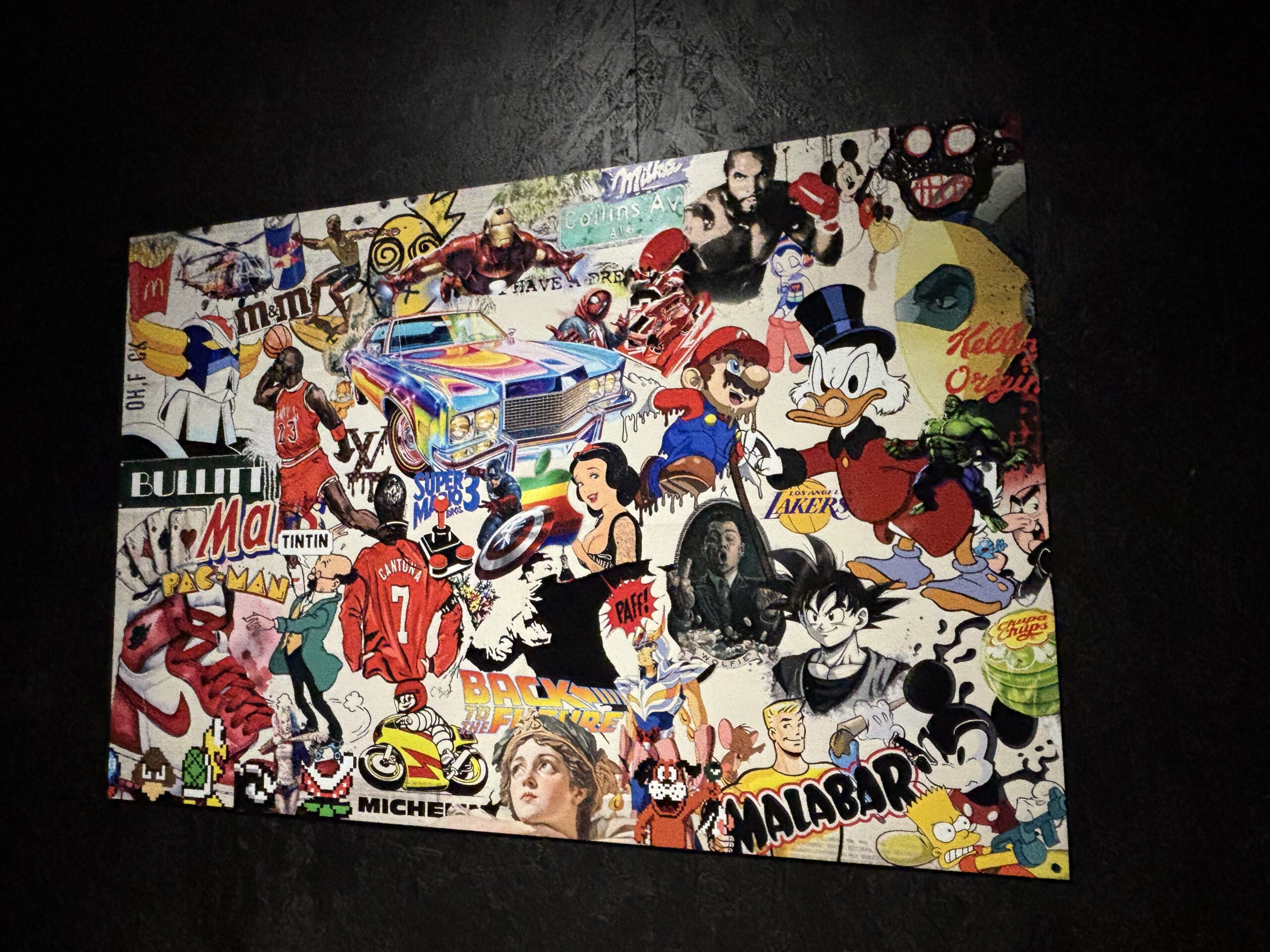 œuvre de Yann DEHAIS pour KISS MY ART à Rouen ©RNI