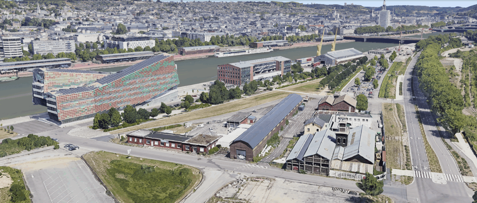 A Rouen, un appel à projets : pôle culturel et créatif