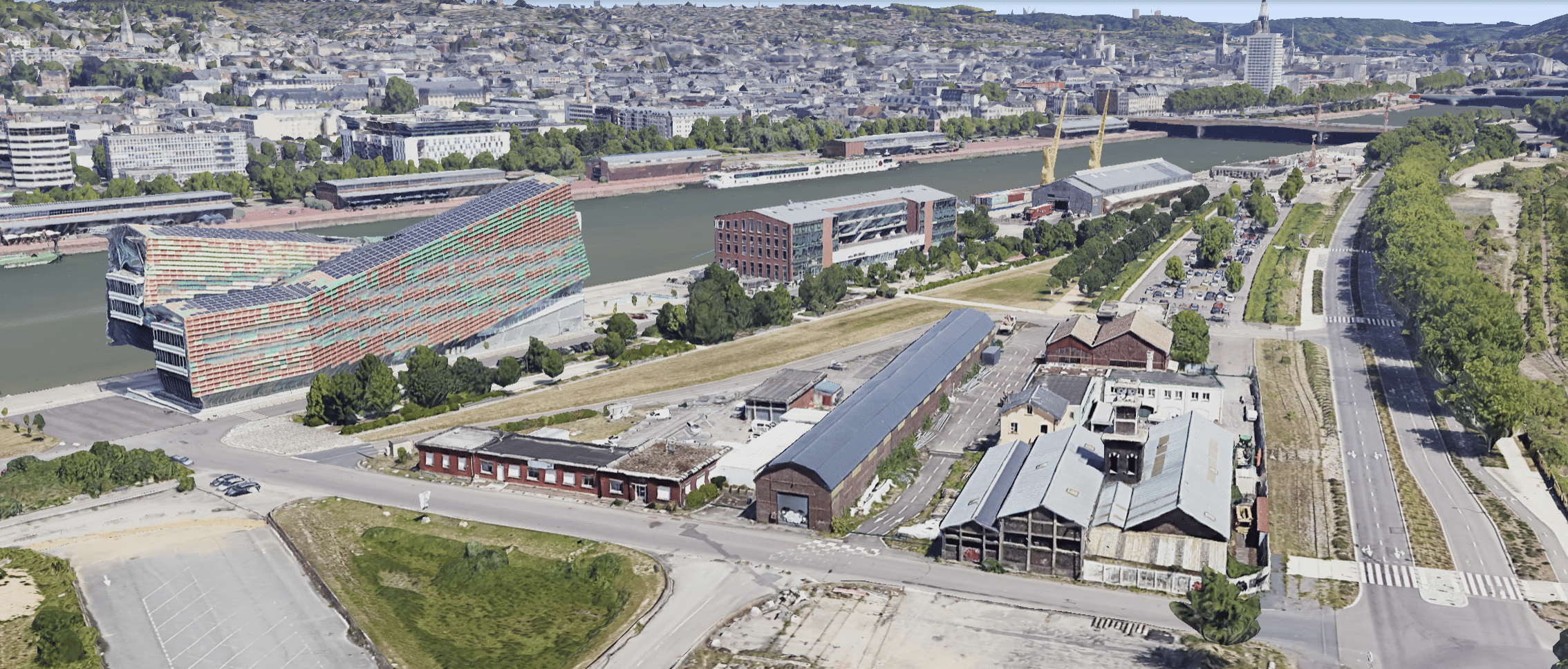 À Rouen, un appel à projets : pôle culturel et créatif