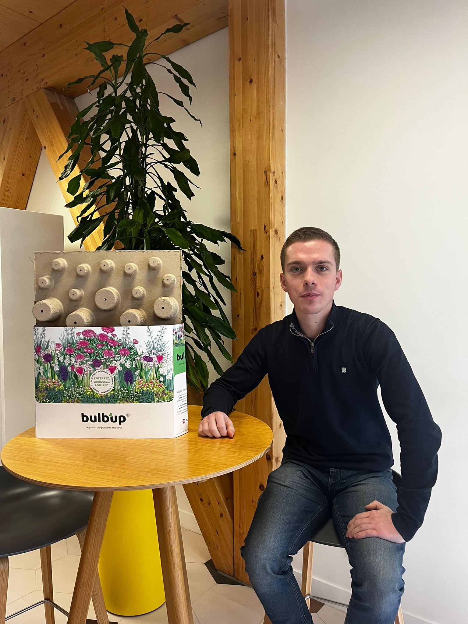 Théo Masson, fondateur de Bulb’up
