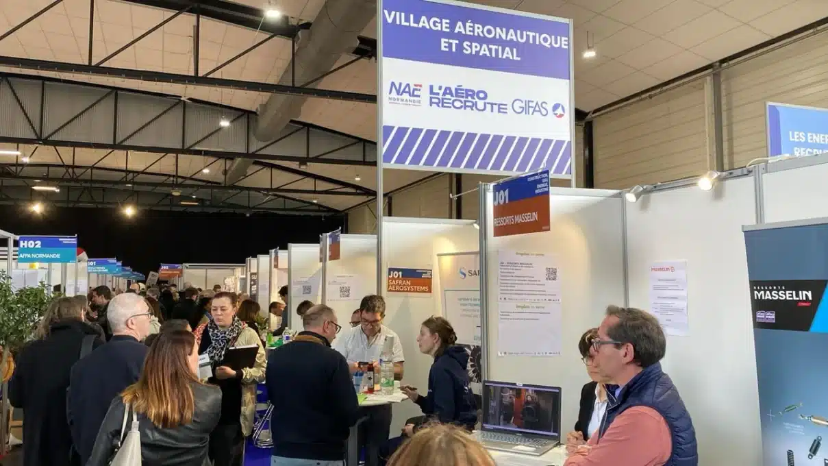 À Rouen, 16 entreprises mobilisées pour recruter dans l’aéronautique