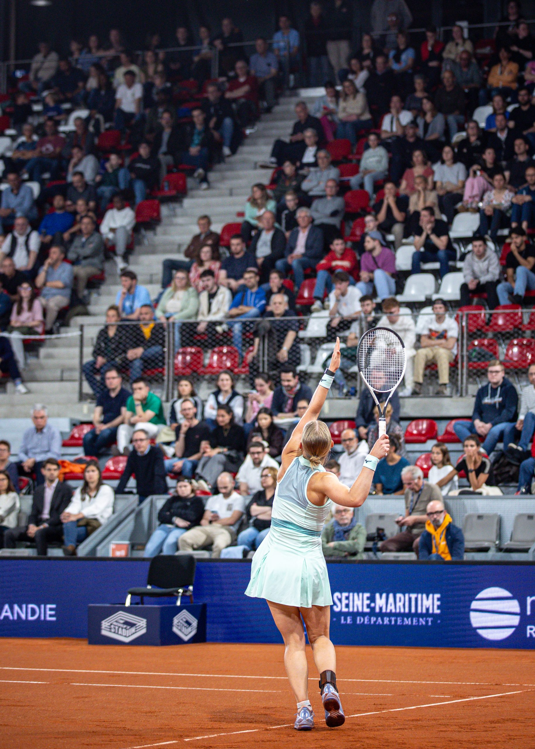 ©Tiphaine Blanchet - Tiantsoa Rakotomanga Rajaonah vs Suzan Lamens - Open Capfinances Rouen Métropole 2025