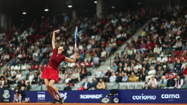 ©Maxime Le Pihif - Moyuka Uchijima vs Olga Danilovic - Open Capfinances Rouen Métropole 2025