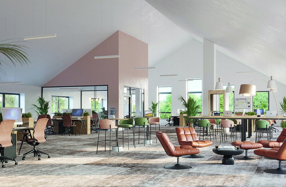 Station R : un nouveau pôle de vie et de services au cœur de la Plaine de la Ronce ©CAPHORNPROMOTION