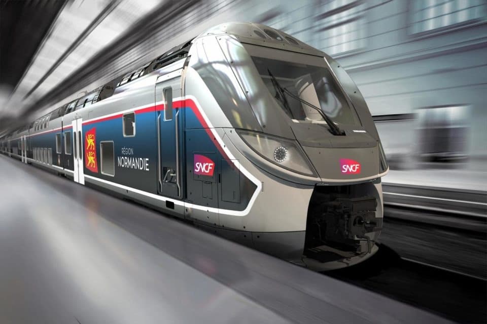 Rouen est à 1h13 de Paris @Photo : Train Nomade - Bombardier