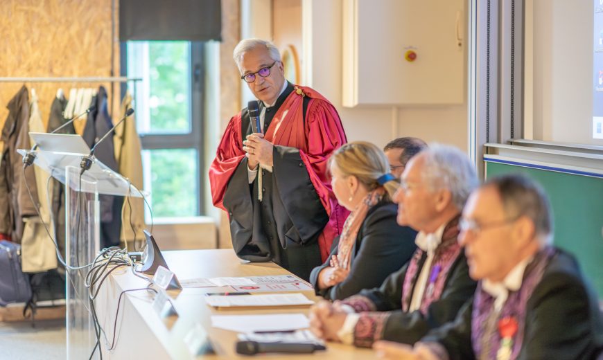 Rouen a accueilli une Journée délocalisée de l’Académie nationale de médecine, réunissant médecins, chercheurs, universitaires et acteurs institutionnels. Crédit photo : Université Rouen Normandie
