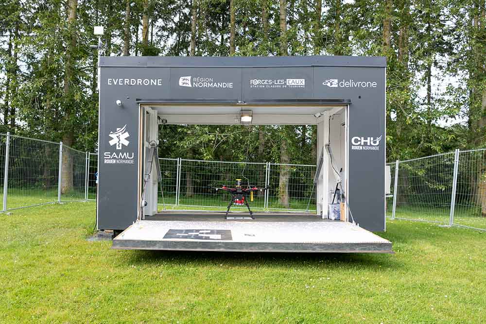 À Rouen, un drone médical d&rsquo;urgence renforce l&rsquo;innovation en santé