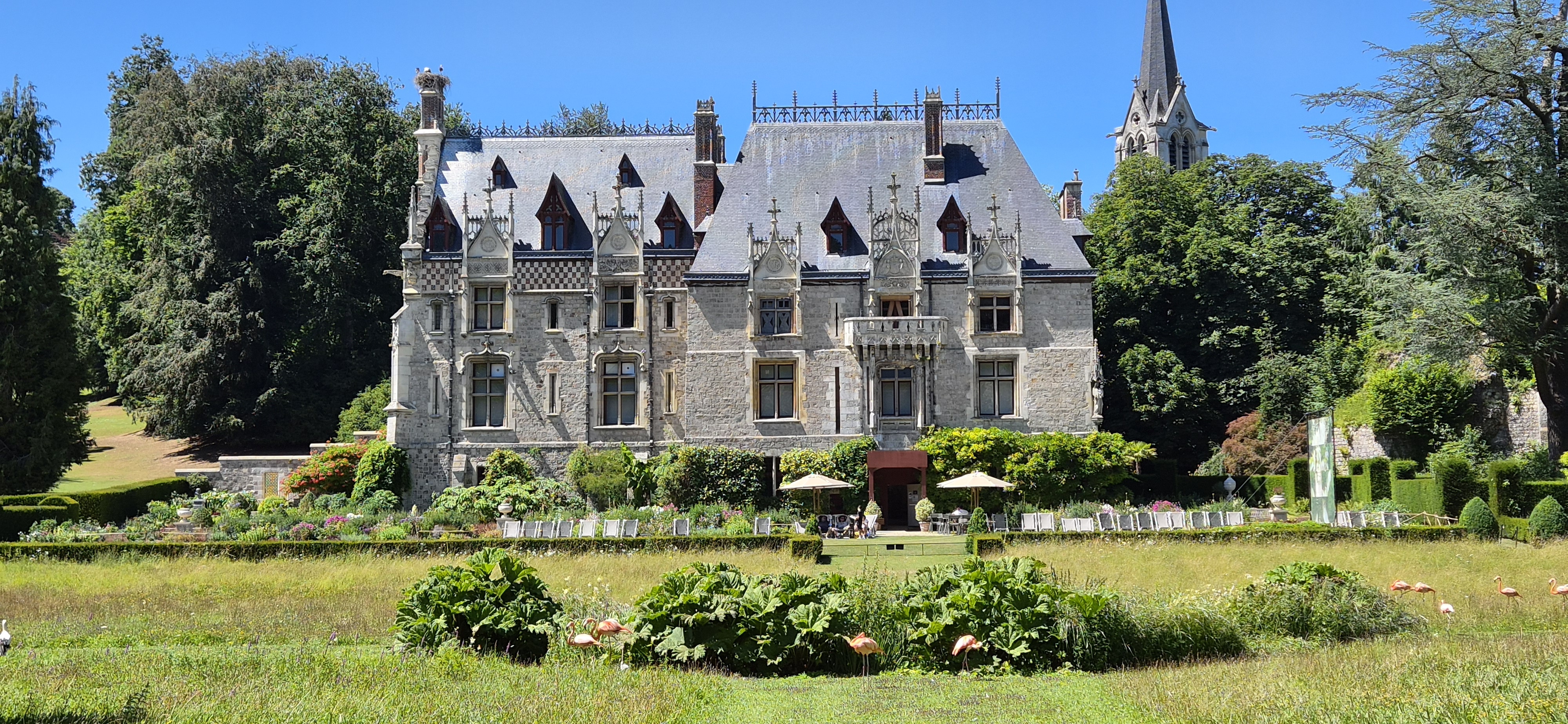 Près de Rouen, le Parc de Clères mélange histoire et parc zoologique ©RNI