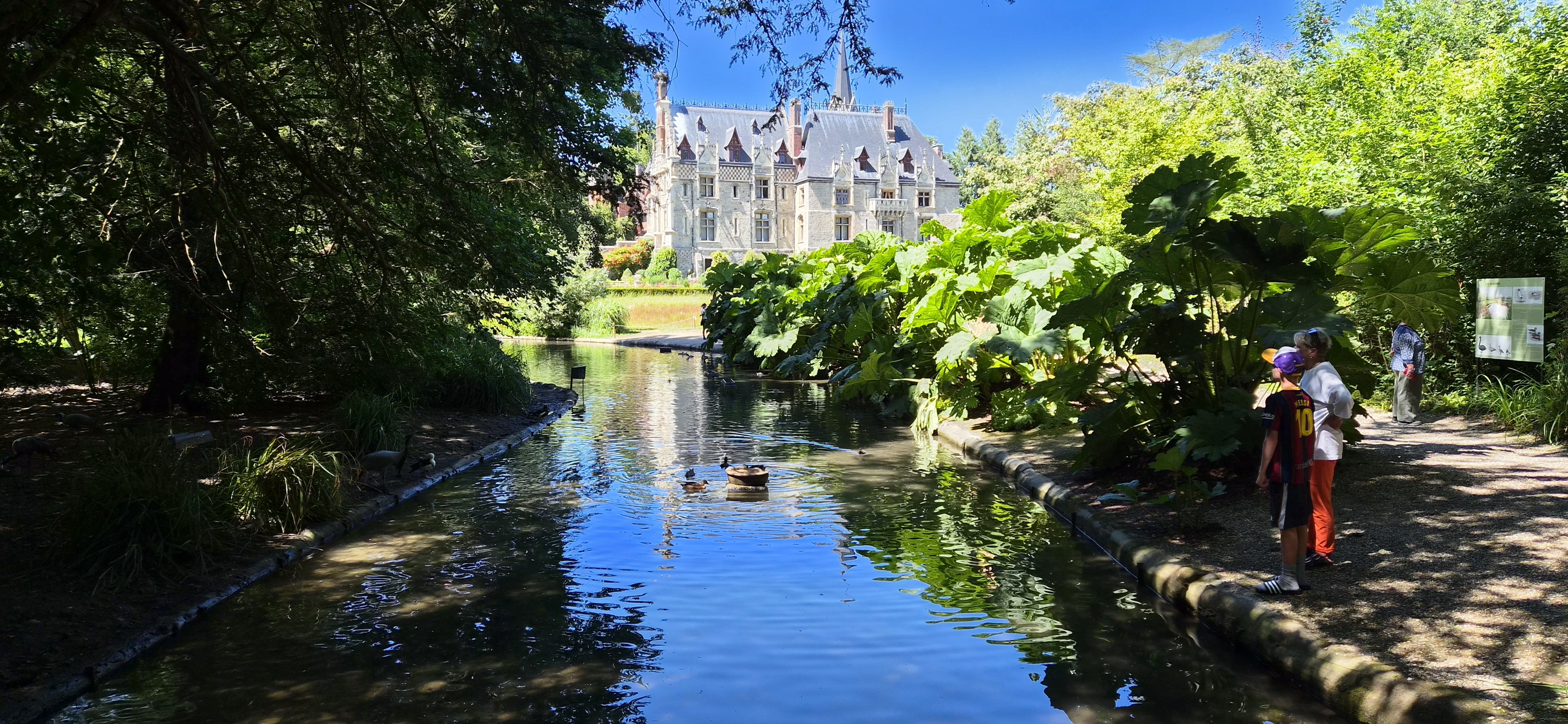 Le Parc de Clères alterne zones ombragées, humides et ensoleillées pour le plus grand bonheur des espèces en liberté ©RNI