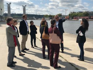 Visite des chargés d'affaires de Business France à Rouen