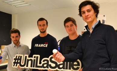 Une balle de golf écologique créée des élèves-ingénieurs d’UniLaSalle Rouen