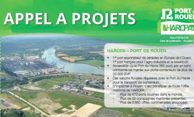 HAROPA – Port de Rouen lance un appel à projets sur la zone logistique de RVSL