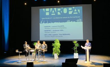 Conférence HAROPA : « Rouen, au cœur de la supply chain conteneurs »