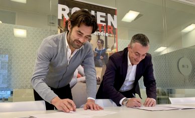 Une convention de partenariat entre Rouen Normandy Invest et Neoma Alumni