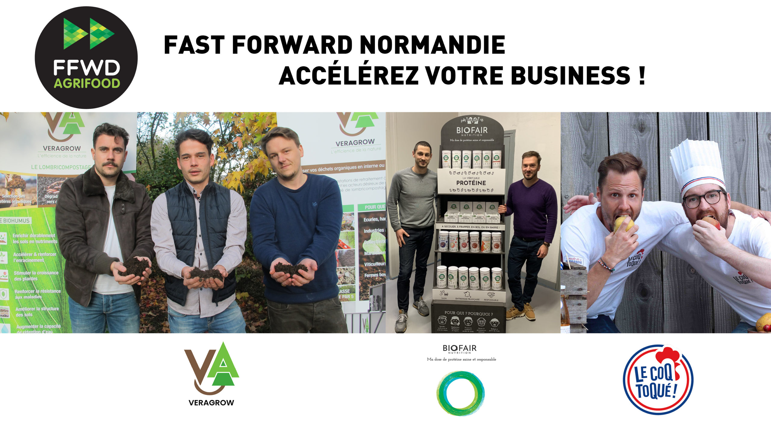 Fast Forward Agrifood : trois entreprises rouennaises sélectionnées