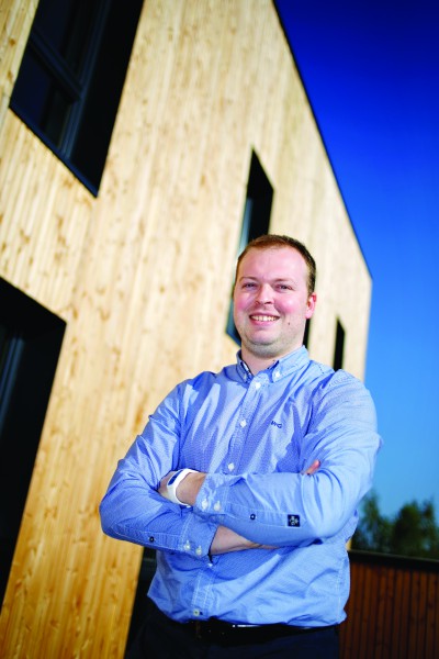 Portrait Gabriel Lefebvre, société Planet Construction, Seine Ecopolis.