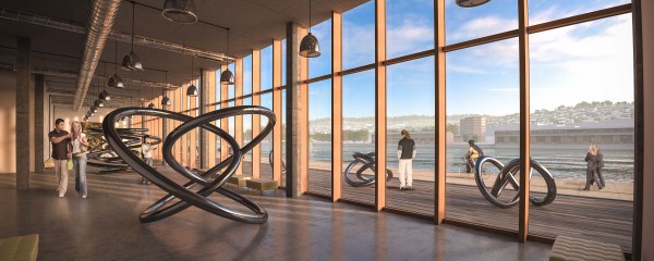 Hangar 107 Rouen © AZ Architecture H 107 - interieur - Exposition-3